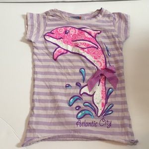 Kids Atlantic City dolphin T-shirt